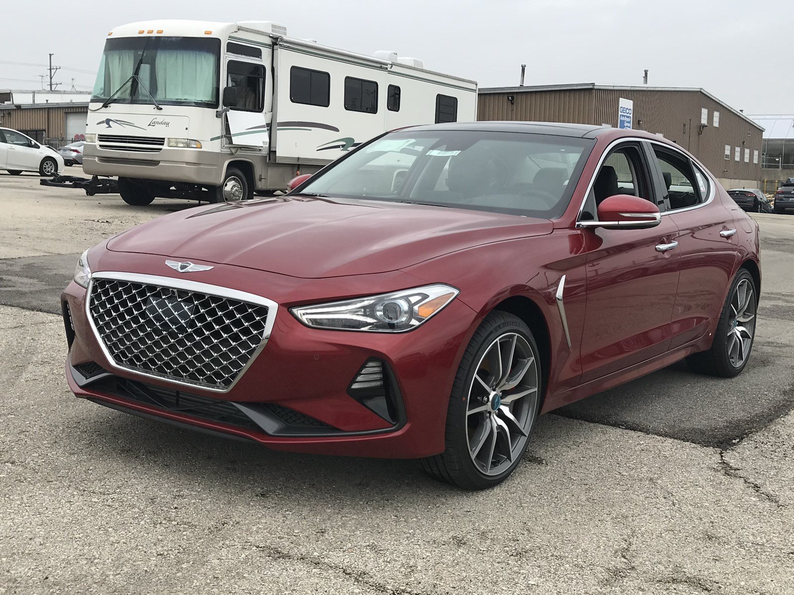 New 2020 Genesis G70 3.3T AWD 4dr Car